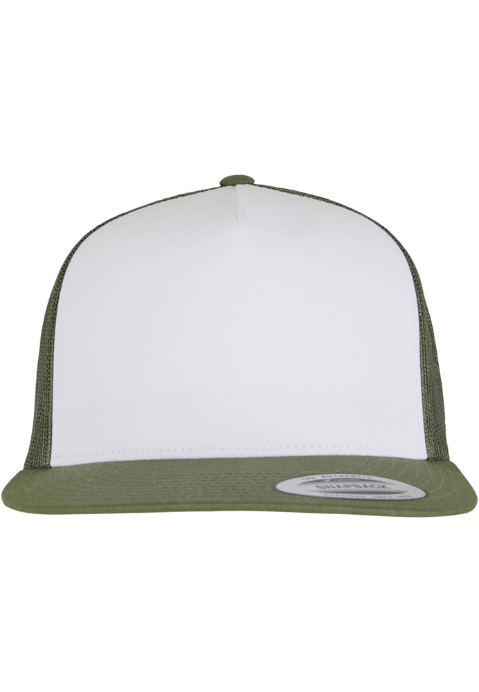 FL6006W - Classic Trucker Kappe - OLIVE / WHITE / LODEN