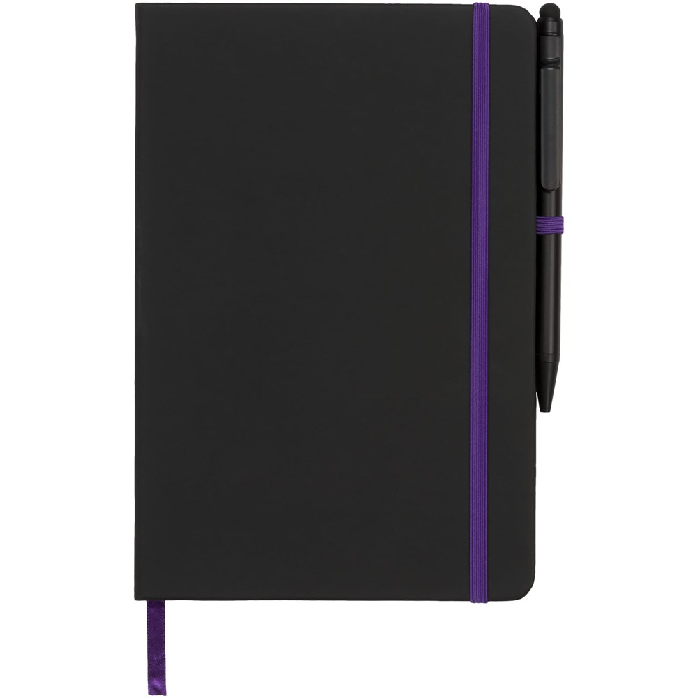 Noir Edge A5 Notizbuch mit farbigem Rand Noir Edge A5 Notizbuch mit farbigem Rand