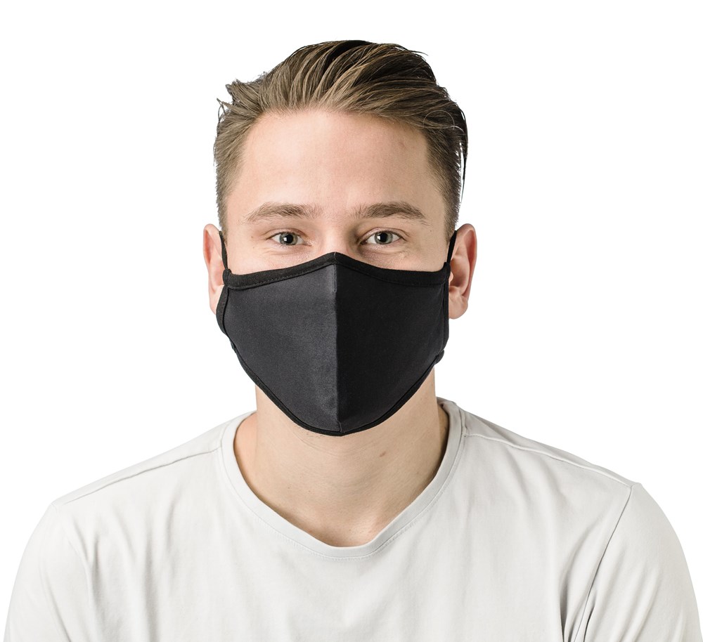 Wiederverwendbare Maske aus Baumwolle und Polyester Riyan Wiederverwendbare Maske aus Baumwolle und Polyester Riyan