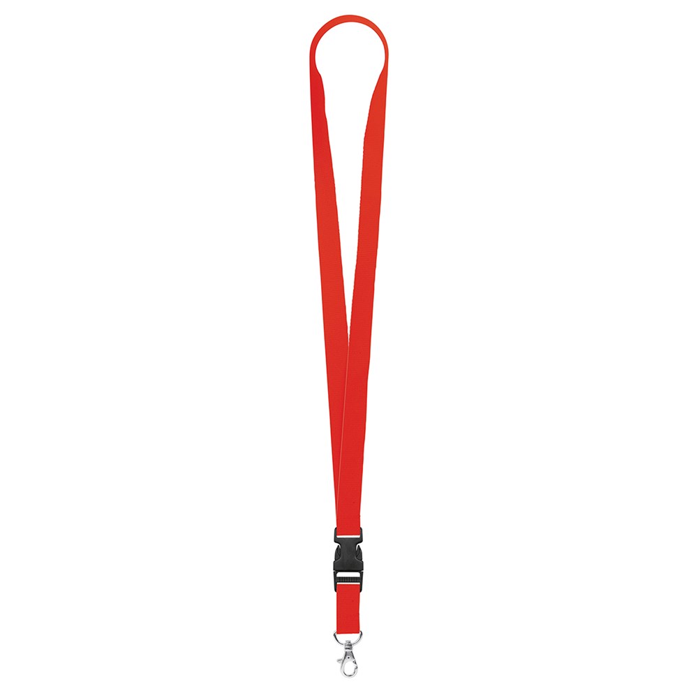 Schlüsselband/Lanyard "Standard", Bandbreite 20 mm - ca. Pantone 485C
