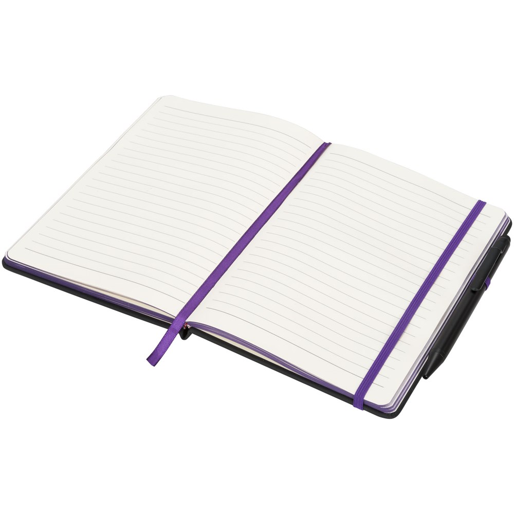 Noir Edge A5 Notizbuch mit farbigem Rand Noir Edge A5 Notizbuch mit farbigem Rand