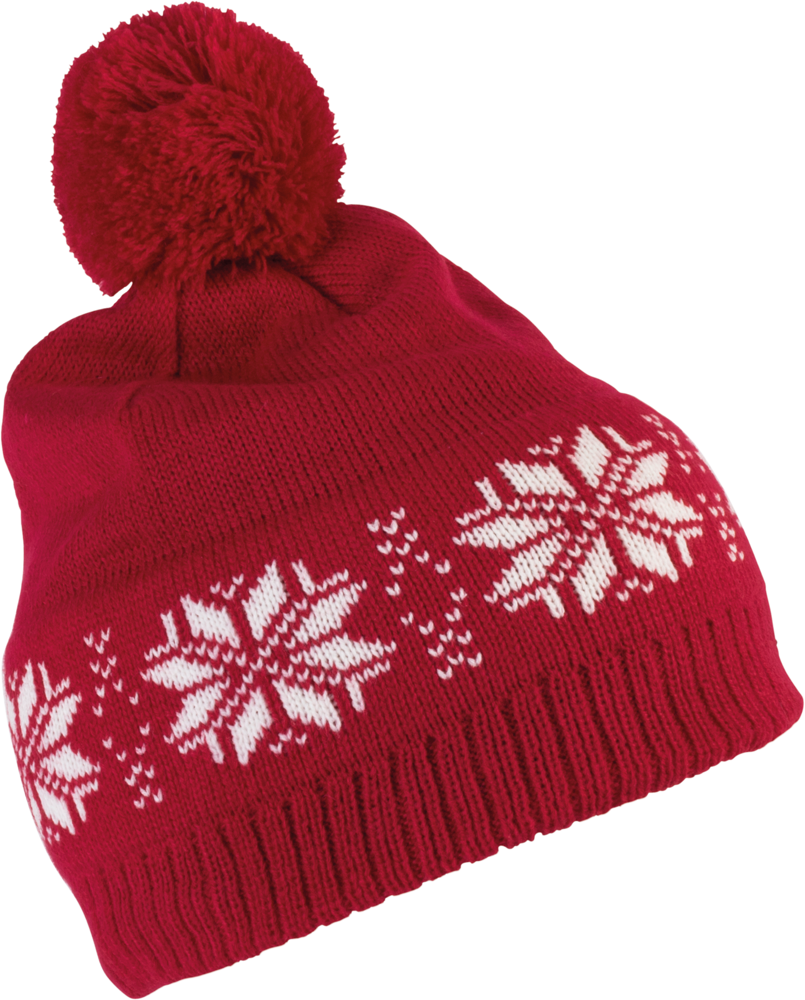 KP540 - Weihnachtsstrickmütze mit Sternmuster KP540 - Weihnachtsstrickmütze mit Sternmuster