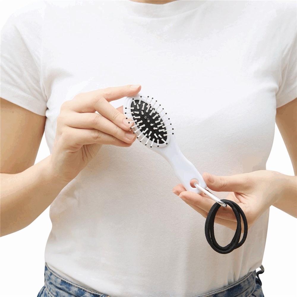 Reisebürste mit Haargummis COIFFEUR Reisebürste mit Haargummis COIFFEUR