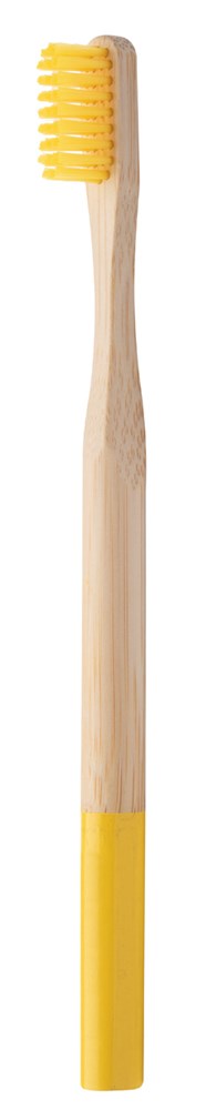 ColoBoo - Bambus-Zahnbürste - gelb/natur