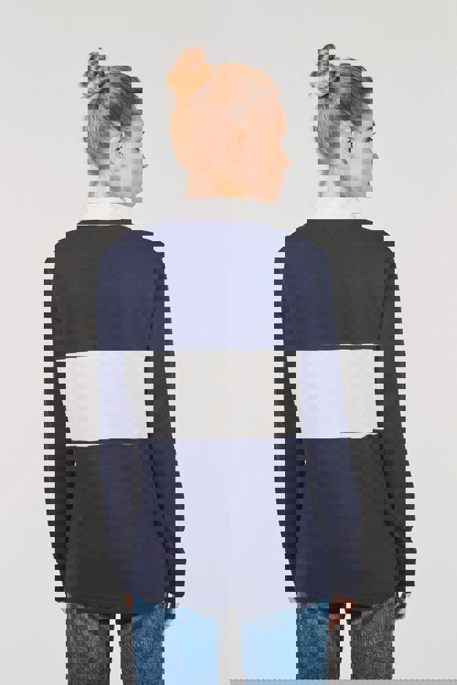 PA429 - Rugby-Polohemd mit langen Ärmeln