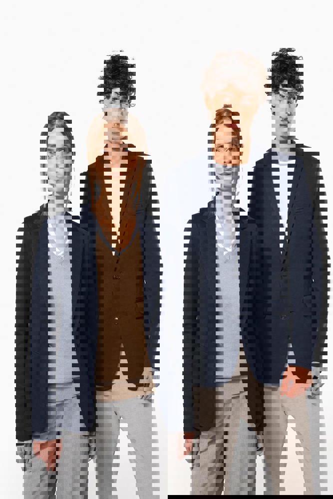 K6132 - Herren-Strickjacke