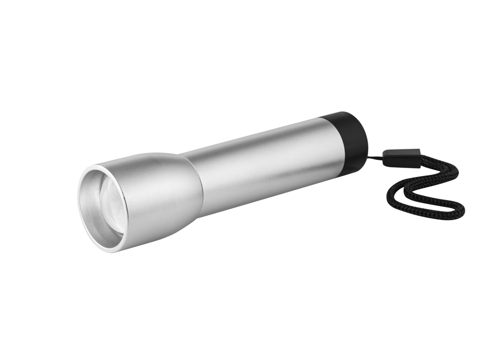 Metmaxx® Taschenlampe "MetalRecharge Evo" - Titan