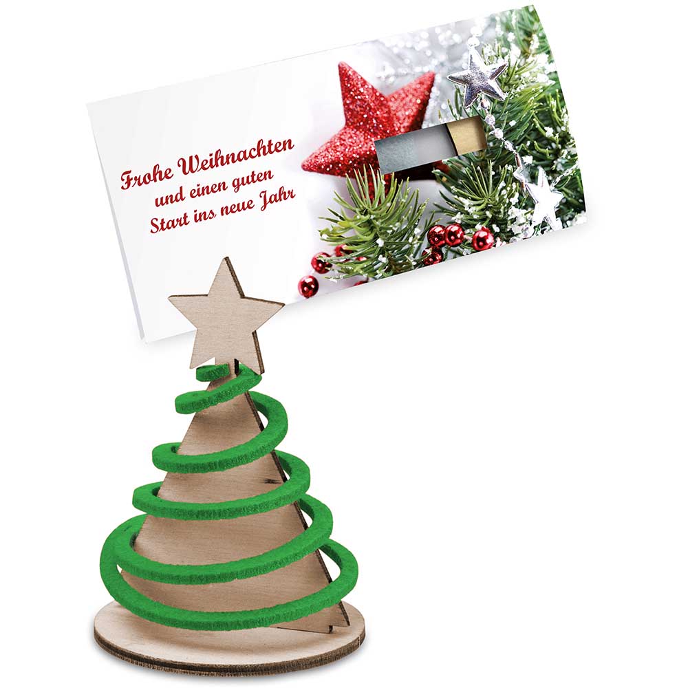 Steckfiguren-Karte Filz - individuell