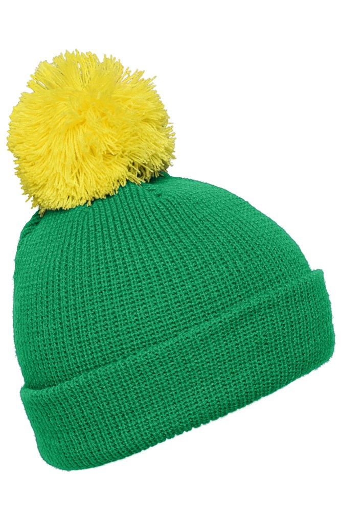 Pompon Hat with Brim Pompon Hat with Brim