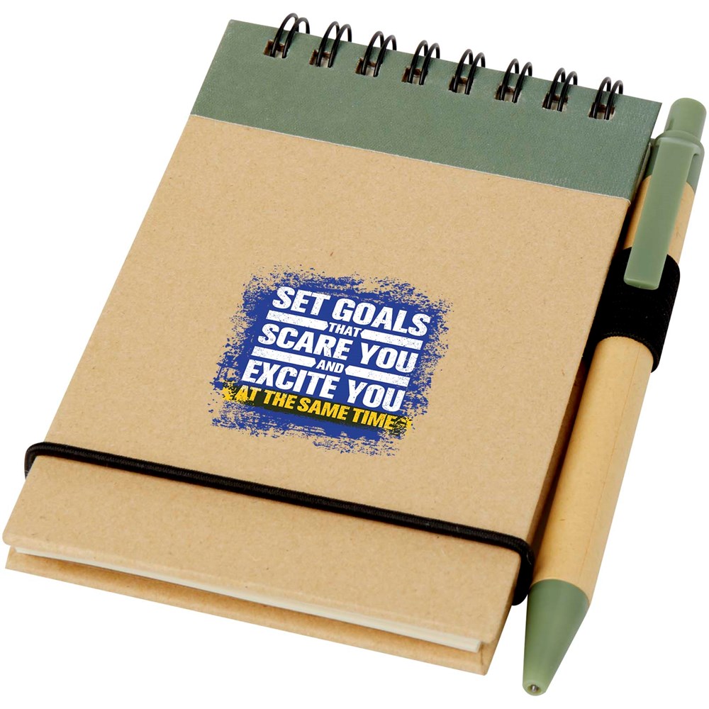 Zuse A7 Recycling Notizblock mit Stift Zuse A7 Recycling Notizblock mit Stift