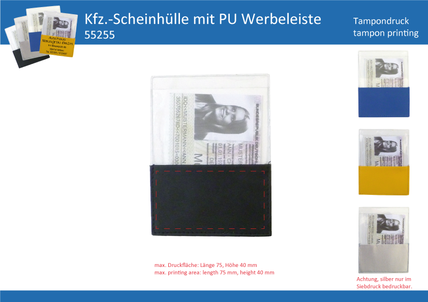 Kfz.-Scheinhülle BERTY