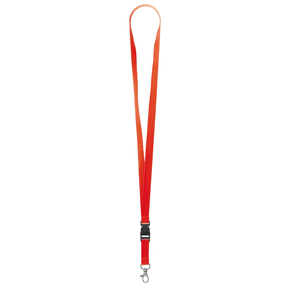 Schlüsselband/Lanyard "Standard", Bandbreite 15 mm - ca. Pantone 485C