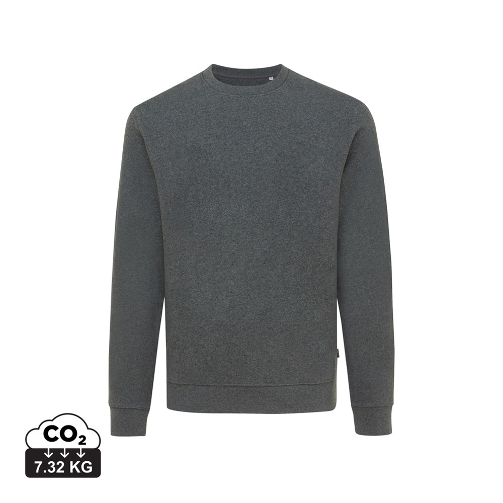IQONIQ Denali ungefärbt. Rundhals-Sweater aus recycelter BW IQONIQ Denali ungefärbt. Rundhals-Sweater aus recycelter BW