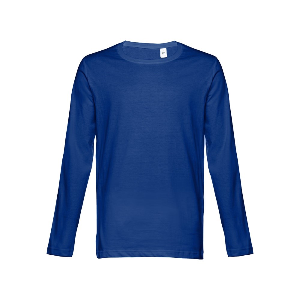 THC BUCHAREST. Herren Langarm T-Shirt - Königsblau