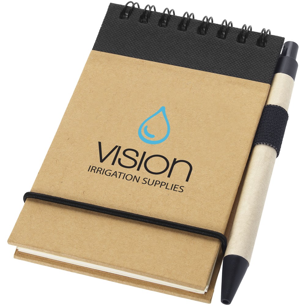 Zuse A7 Recycling Notizblock mit Stift Zuse A7 Recycling Notizblock mit Stift