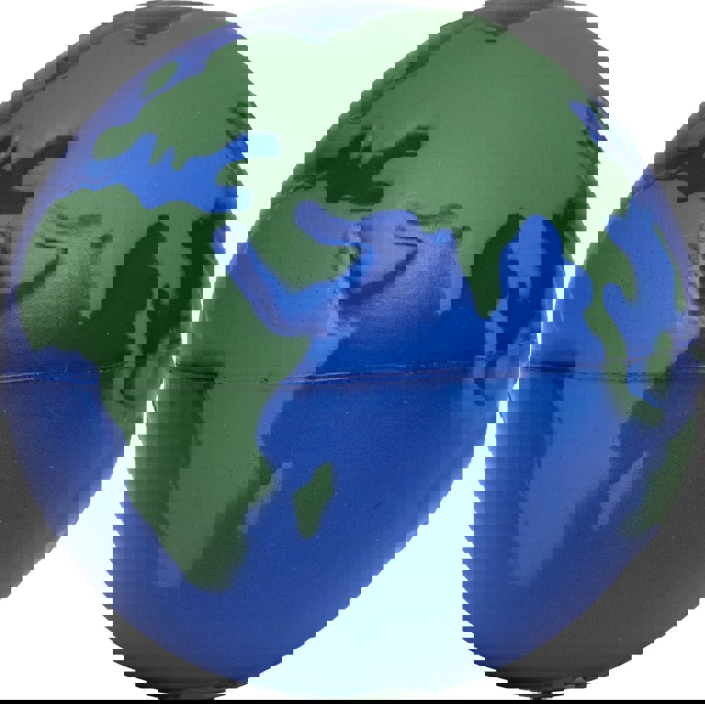Erdkugel, blau/grün, one size