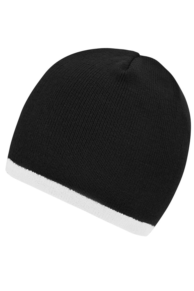 Beanie with Contrasting Border Beanie with Contrasting Border