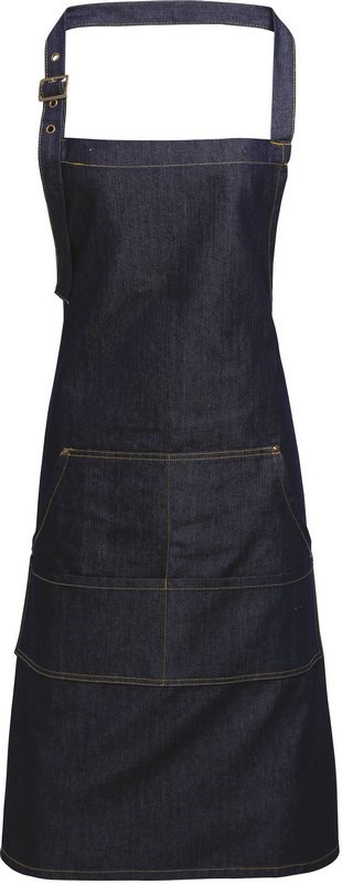 Premier Denim-Latzschürze - Indigo Denim