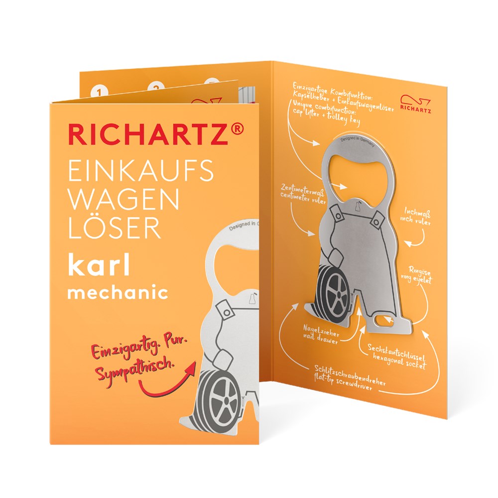 EINKAUFSWAGENLÖSER karl mechanic EINKAUFSWAGENLÖSER karl mechanic