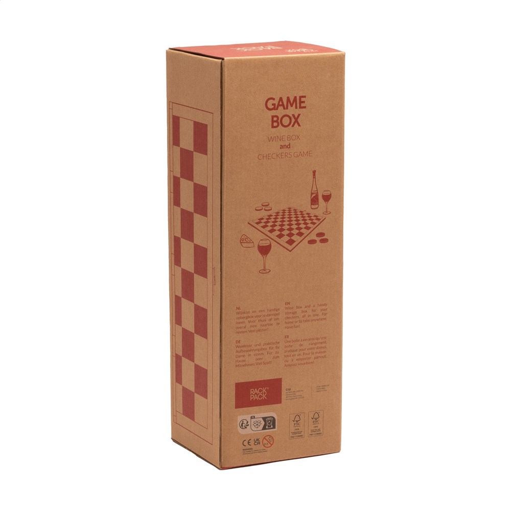 Rackpack Gamebox Checkers Rackpack Gamebox Checkers