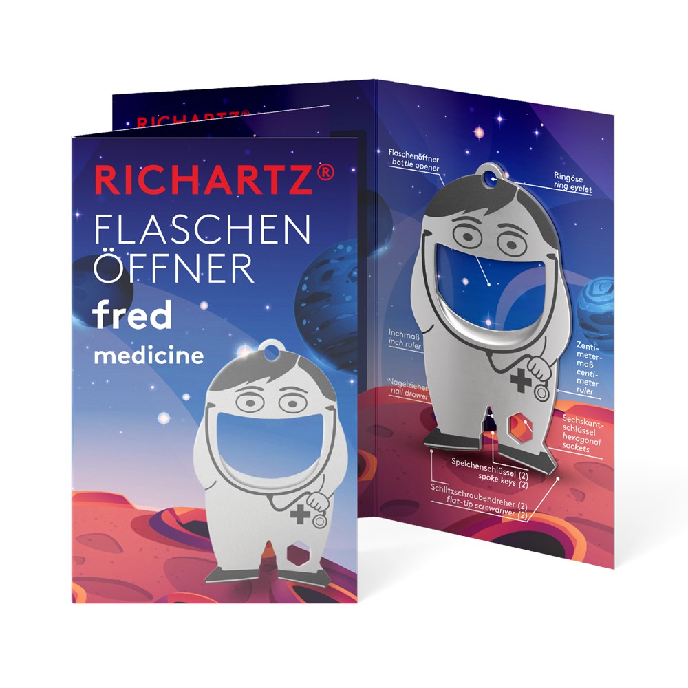 FLASCHENÖFFNER fred medicine FLASCHENÖFFNER fred medicine