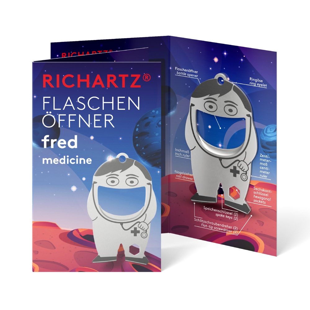 RICHARTZ® FLASCHENÖFFNER fred medicine