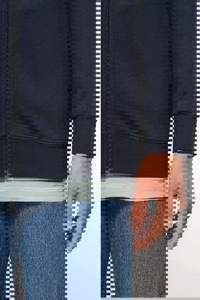 K472 - Sweatjacke mit Reißverschluss