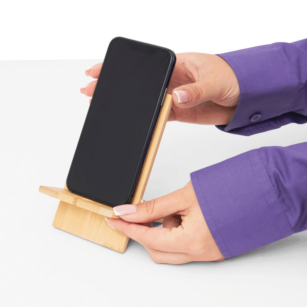 BAMBOO CHAIR - Smartphonehalter