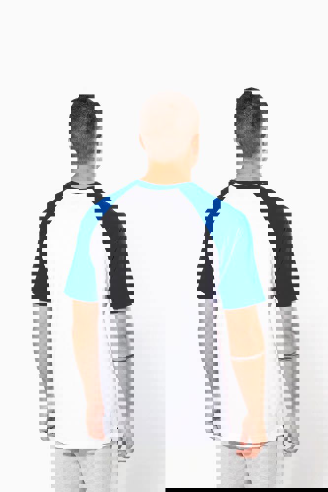K330 - Baseball-Shirt, zweifarbig