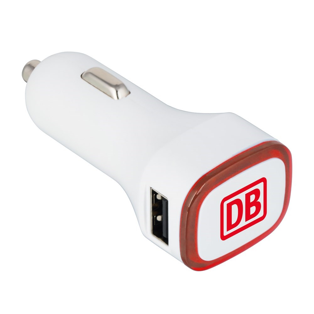 USB-Autoladeadapter COLLECTION 500 - Rot