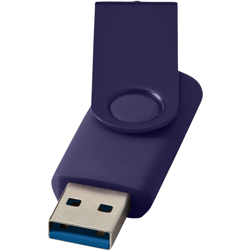 Rotate USB-Stick 3.0 aus Metall - blau