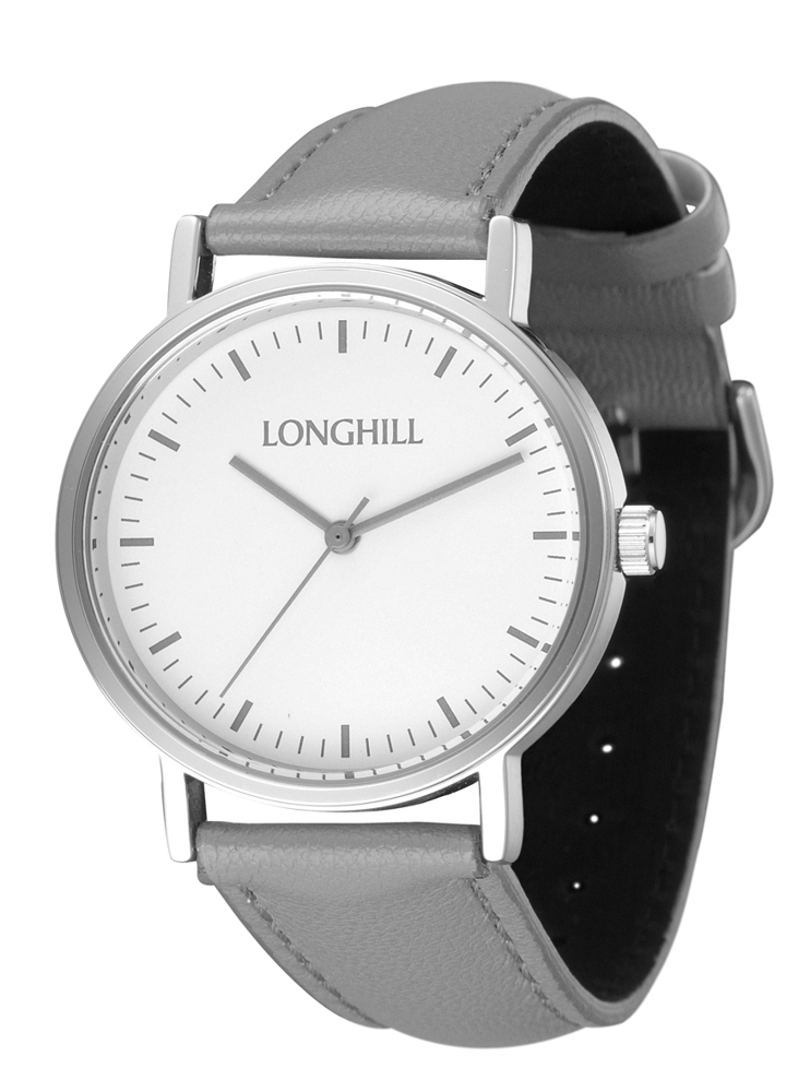 Metalluhr LUCA - grau