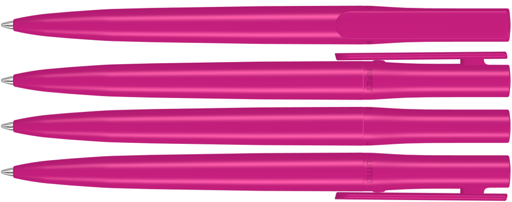 RECYCLED PET PEN switch, magenta