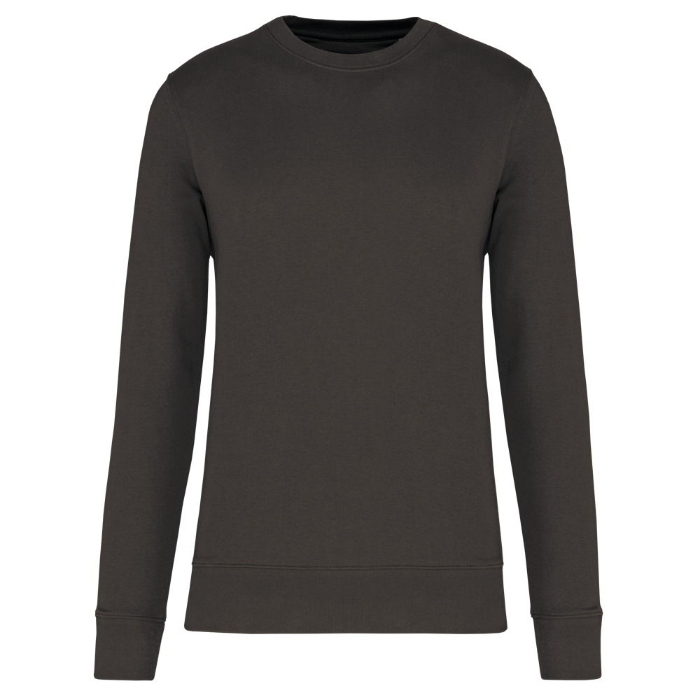 - Umweltfreundliches Sweatshirt mit Rundhalsausschnitt für Kinder - dark grey