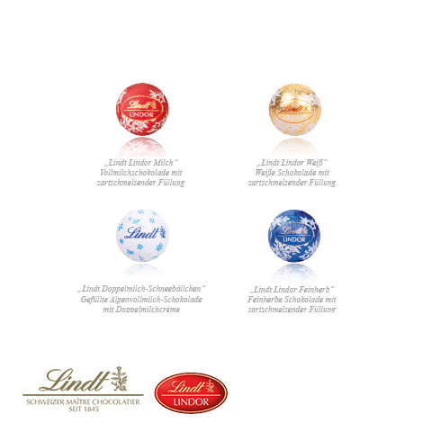 Adventskalender Weihnachtshaus "Exklusiv" mit Lindt Minis Adventskalender Weihnachtshaus "Exklusiv" mit Lindt Minis