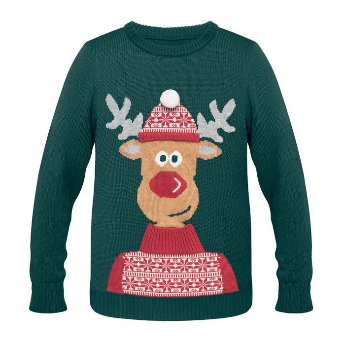 SHIMAS - Weihnachtspullover L/XL - Grün
