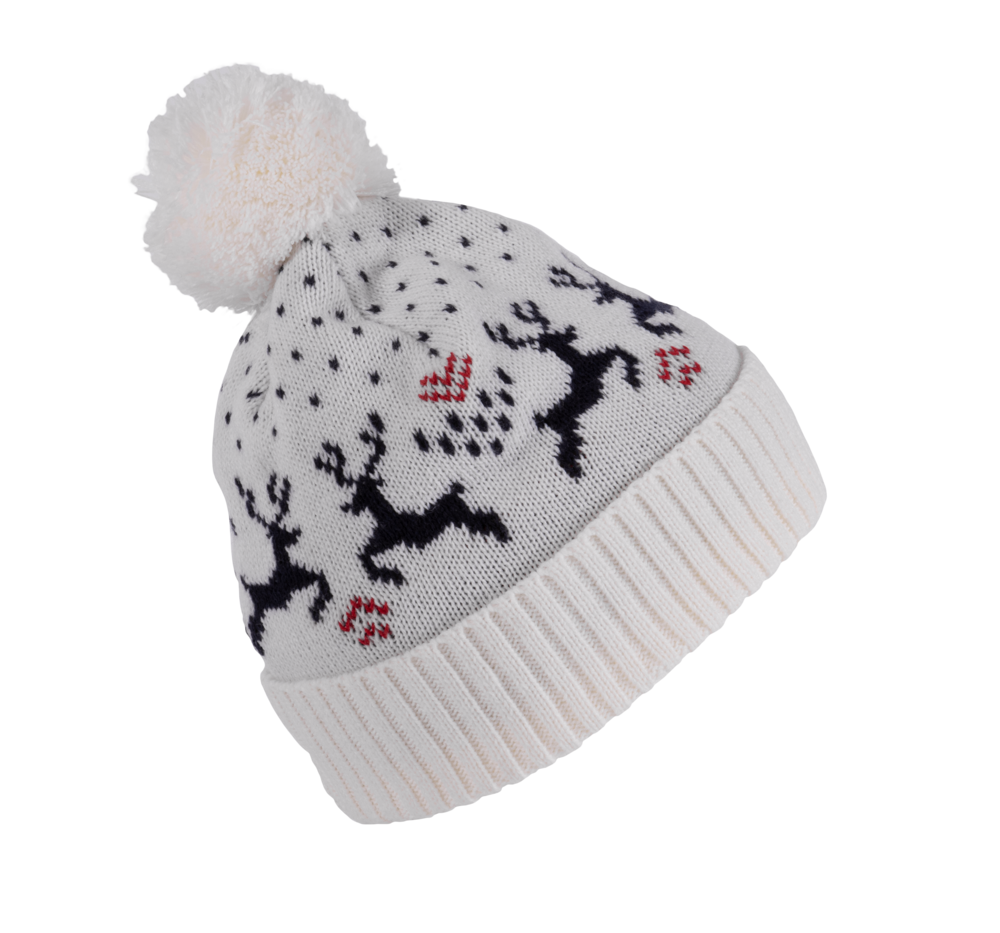 KP512 - Rentier Weihnachtsmützev - Natural / Night Navy