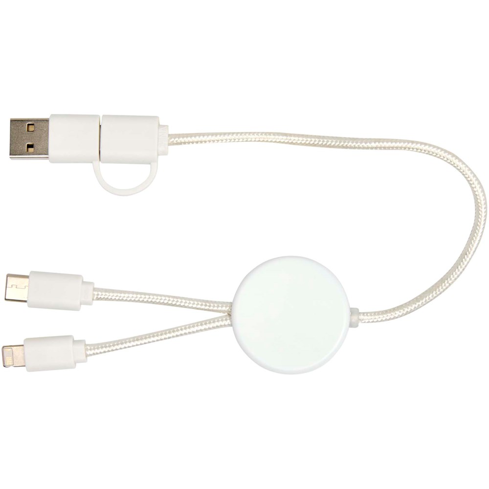 Citala 30 cm 5-in-1 Kabel aus recyceltem Kunststoff für Datenübertragung und 27W Schnellladung