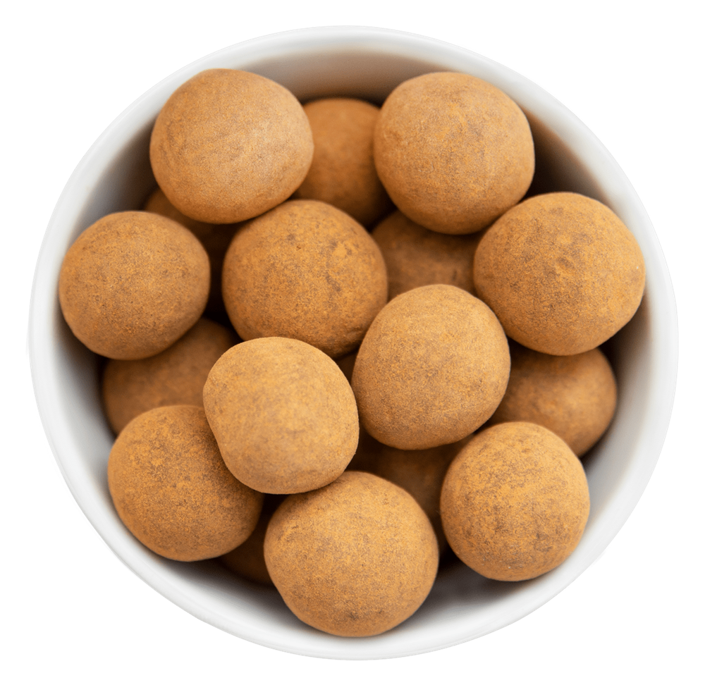 Weihnachts-Edition - Mini Faltschachtel - Haselnusskerne in Zimt-Vollmilch-Schokolade