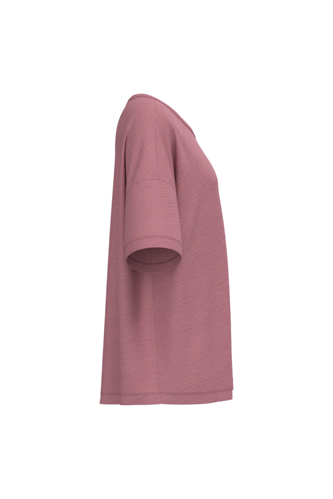 SP304 - Umweltfreundliches Damen-Slub-Oversize-T-Shirt mit überschnittenen Schultern