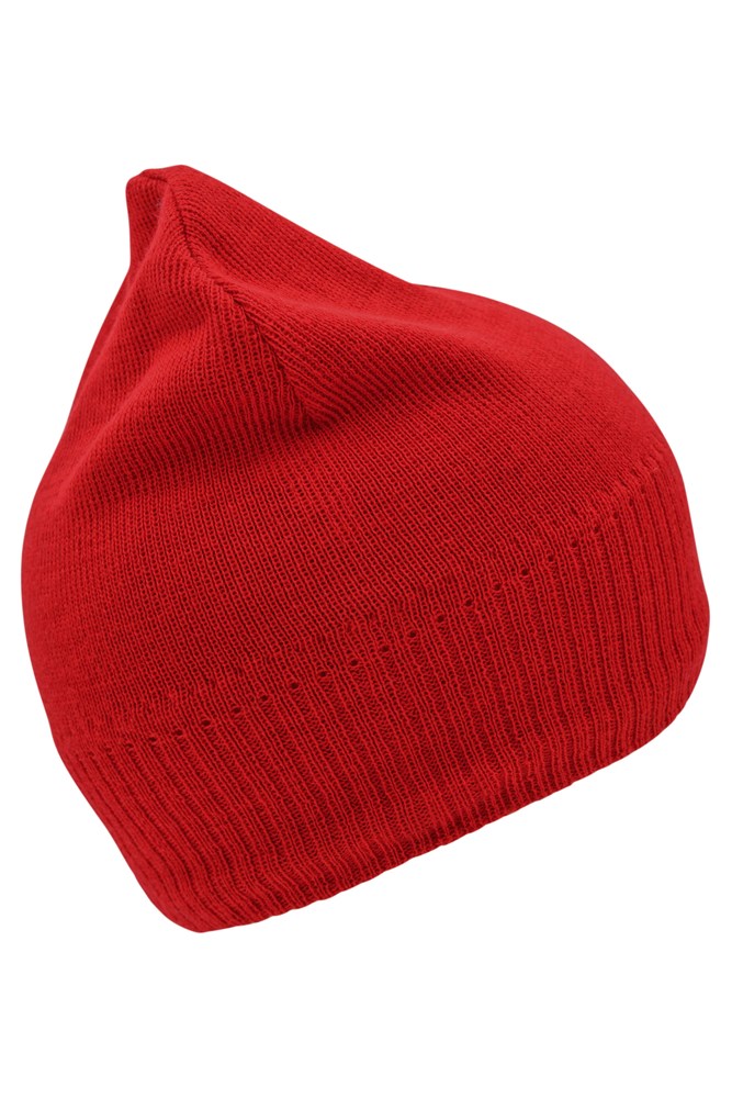 Knitted Beanie with Fleece Inset Knitted Beanie with Fleece Inset