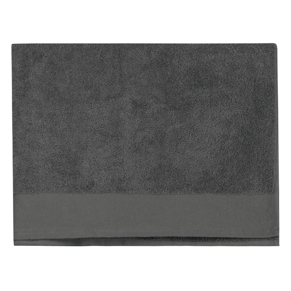 - Bio-Dusch-/Badetuch 150 x 100 cm - Iron Grey