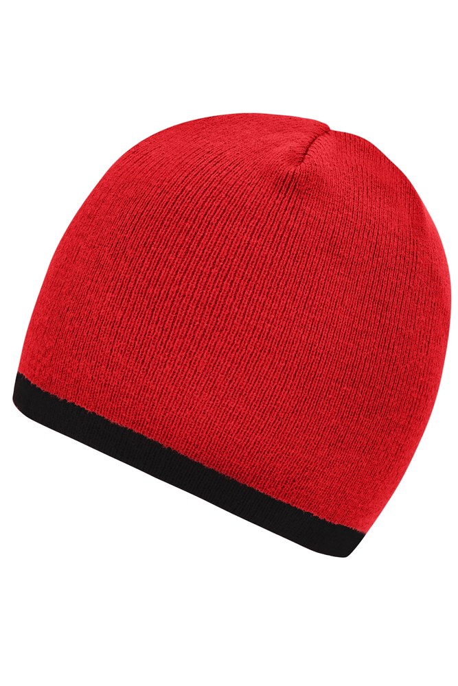 Beanie with Contrasting Border Beanie with Contrasting Border
