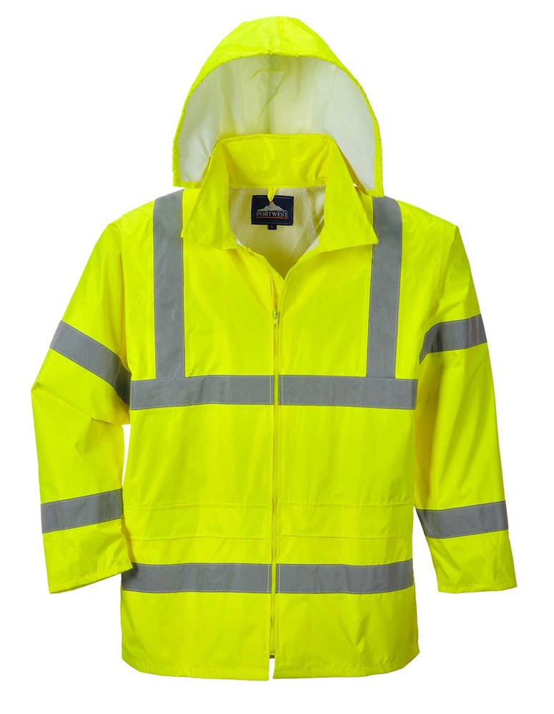 Warnschutz-Regenjacke, SAFE RAIN - Gelb