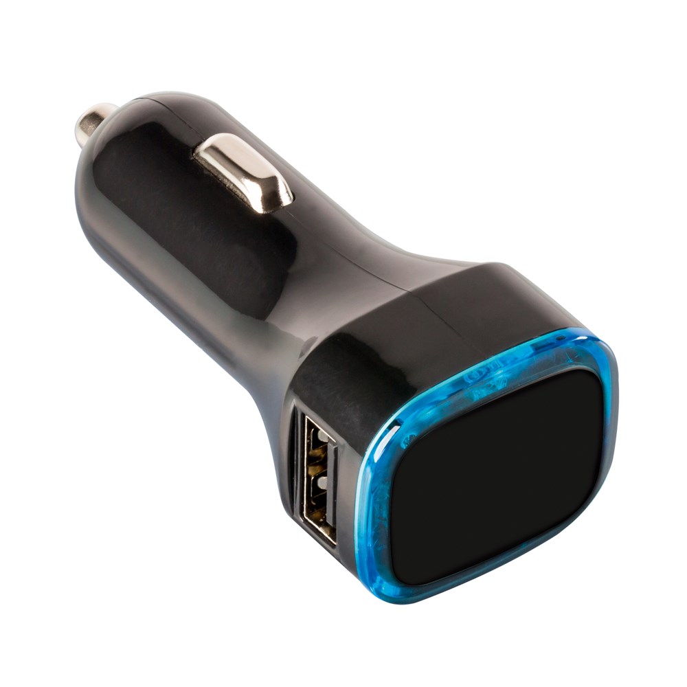 USB-Autoladeadapter COLLECTION 500 - Hellblau