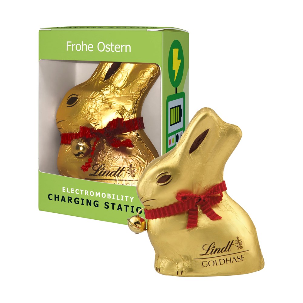 Lindt & Sprüngli „Osterhase“ in Verschenkbox