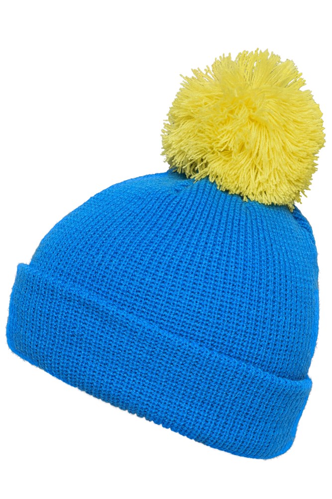 Pompon Hat with Brim Pompon Hat with Brim