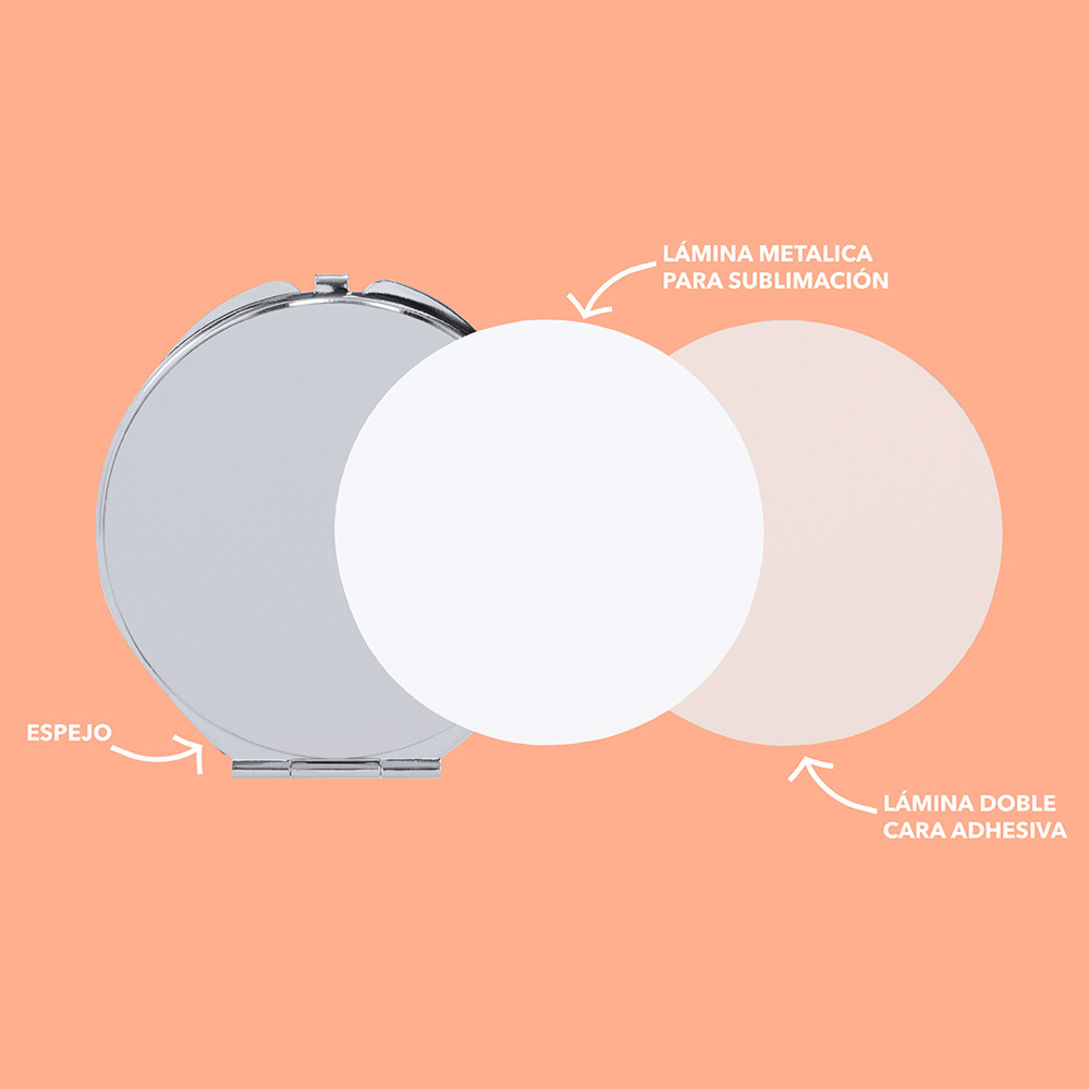 Sublimations Taschenspiegel Ariela