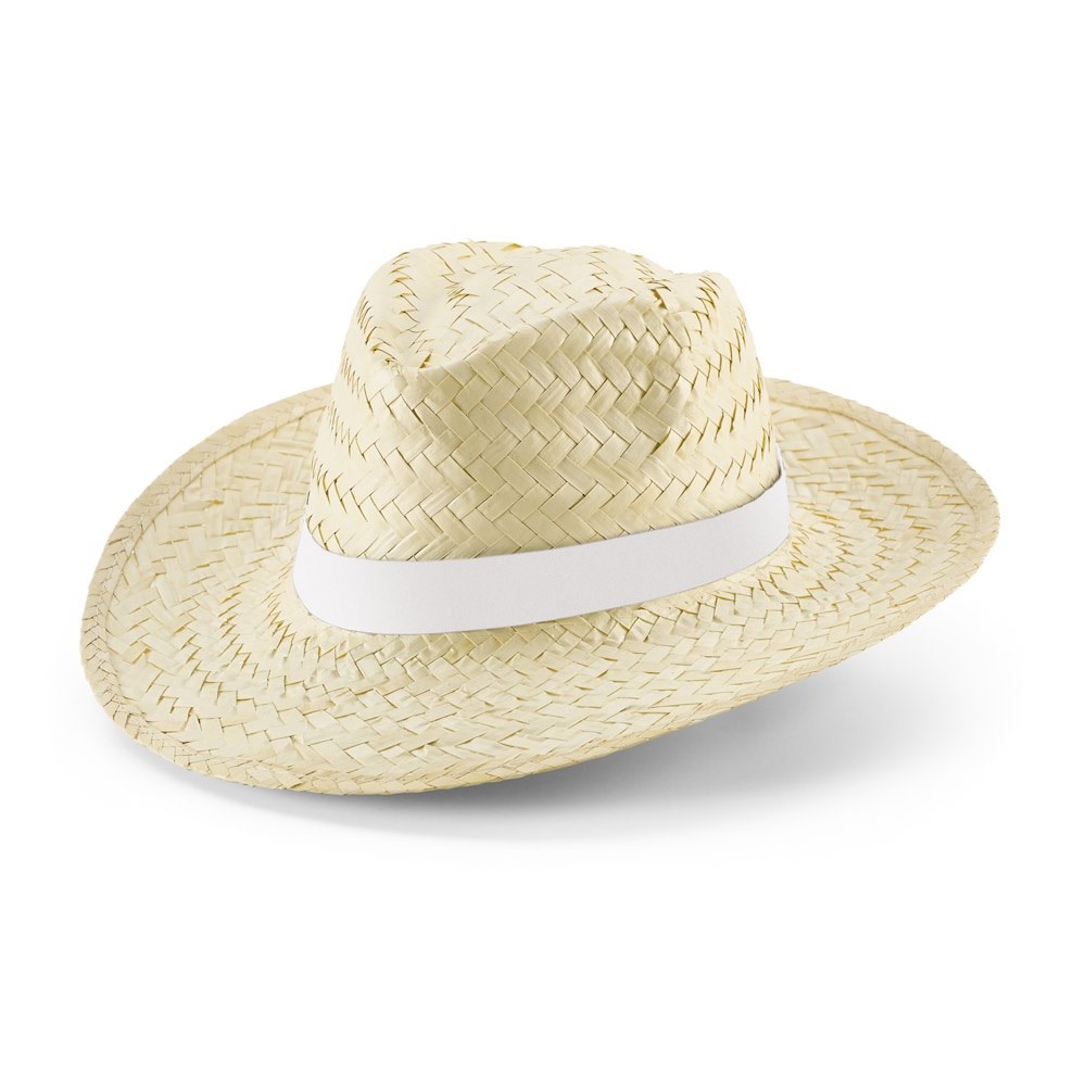 EDWARD RIB. Natur Strohhut mit sublimations Band EDWARD RIB. Natur Strohhut mit sublimations Band