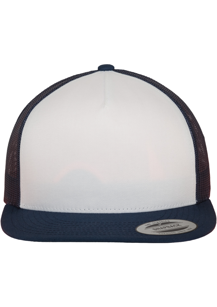 FL6006W - Classic Trucker Kappe - Navy / White